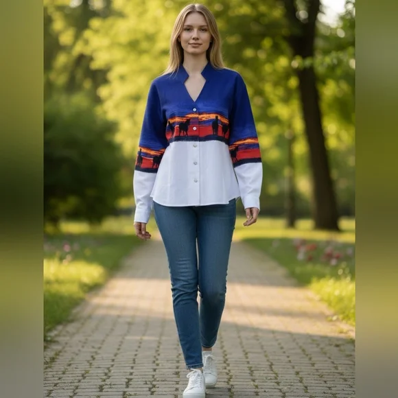 Wrangler Vintage Cowgirl Western Long Sleeve Shirt. Large. - Picture 2 of 13